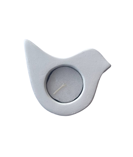 Dove / Heart Candle Holder