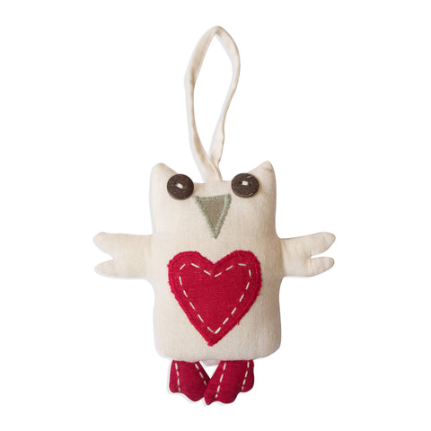 Wize Owl Christmas Ornament