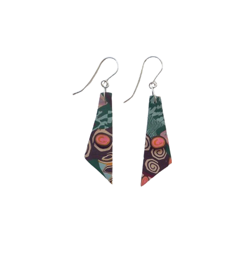 Geometric Tie Earring