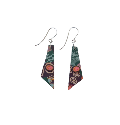 Geometric Tie Earring