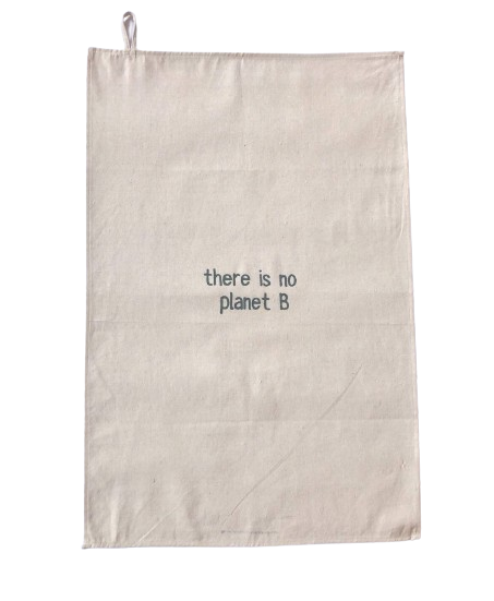 Planet B Tea Towel