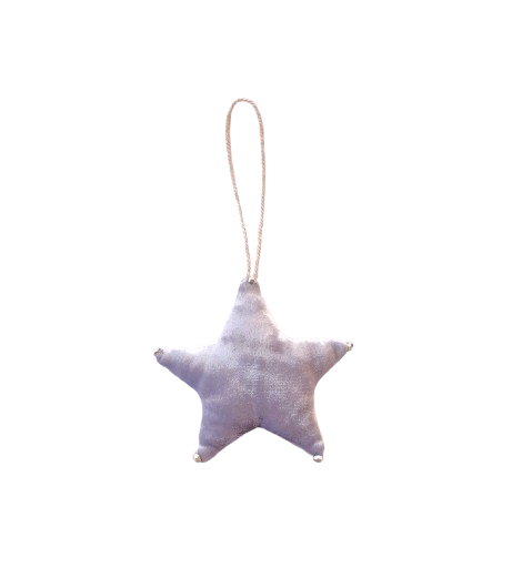 Silver Star Ornament