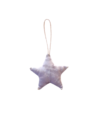 Silver Star Ornament