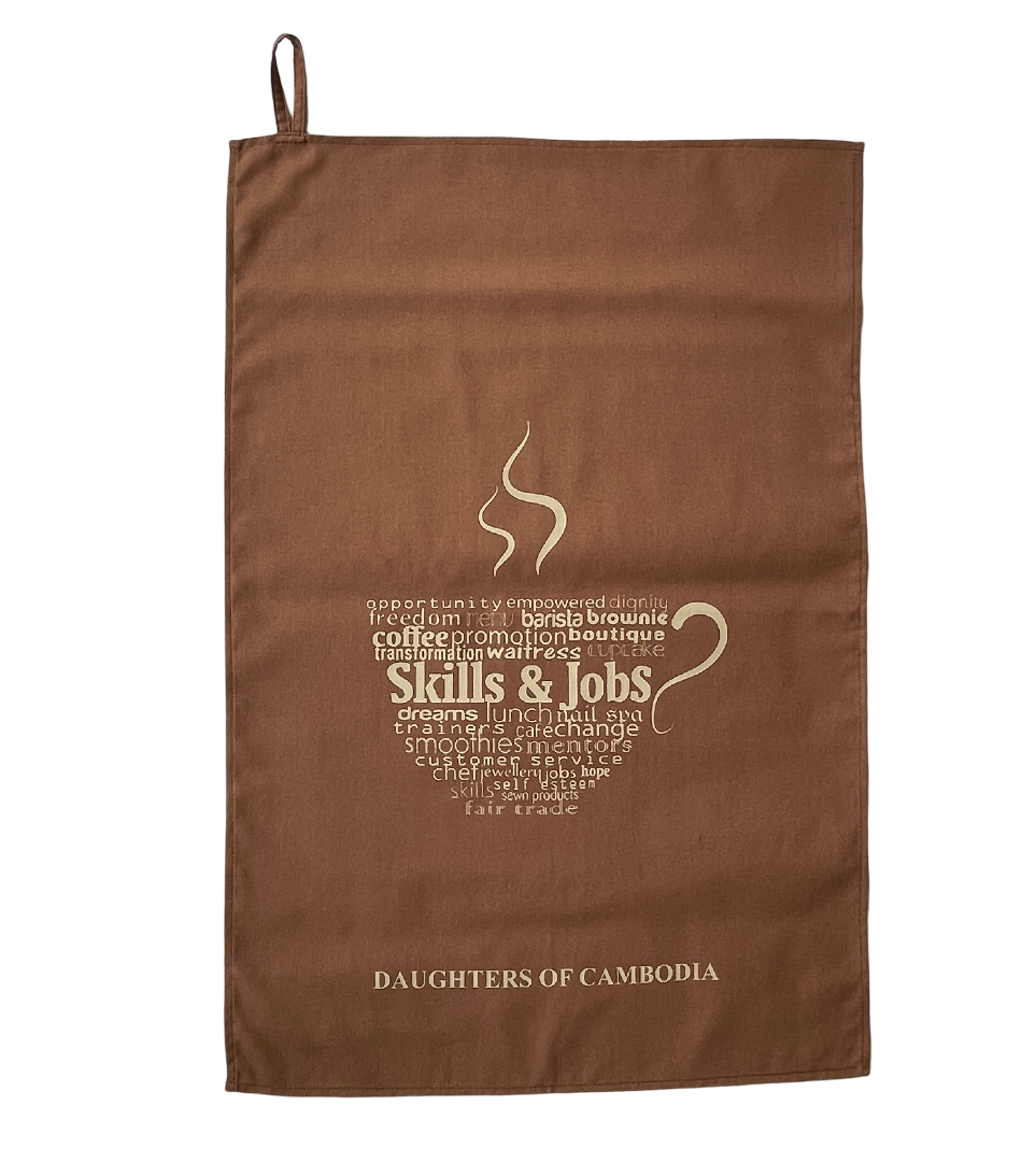 Skills and Job Tea Towel