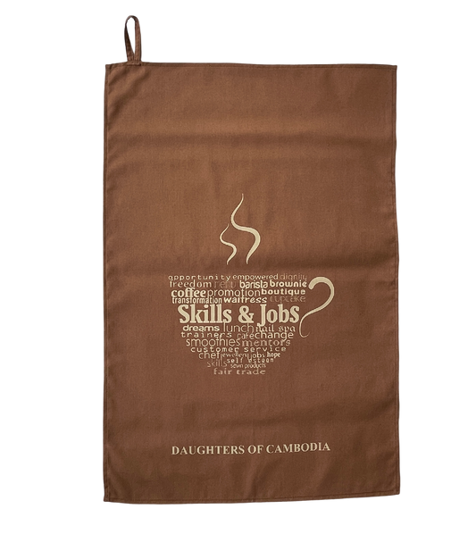 Skills and Job Tea Towel