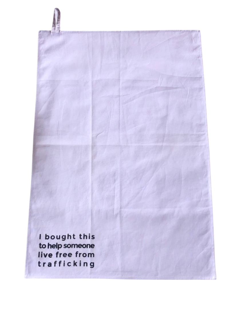 Trafficking Tea Towel