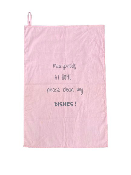 Dishes Tea Towel