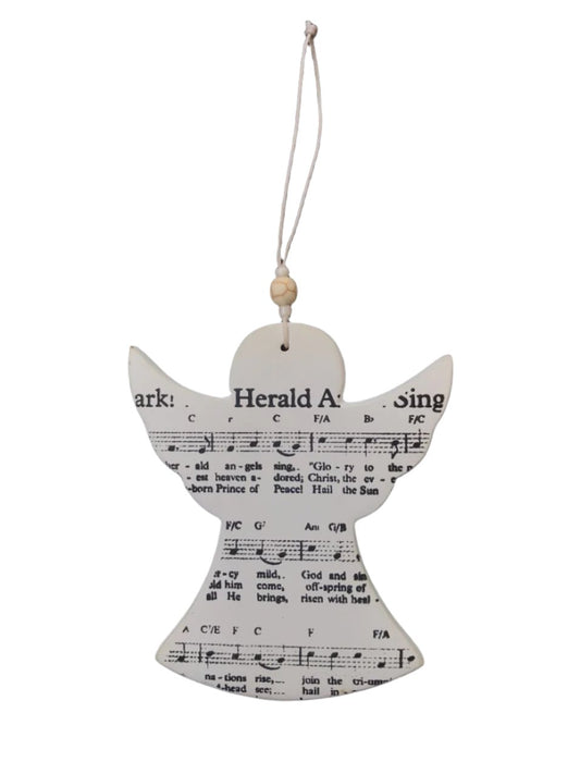 Musical Angel Christmas Ornament