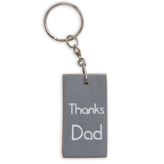 Thanks Dad Keyring