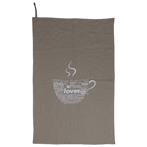 Coffee Lover Tea Towel