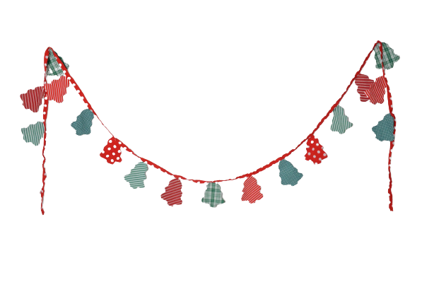 Christmas Tree Bunting