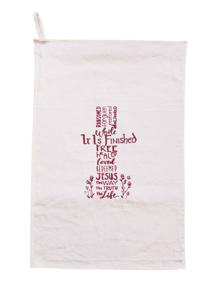 Cross Tea Towel