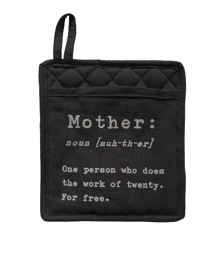 Mother Definition Potholder